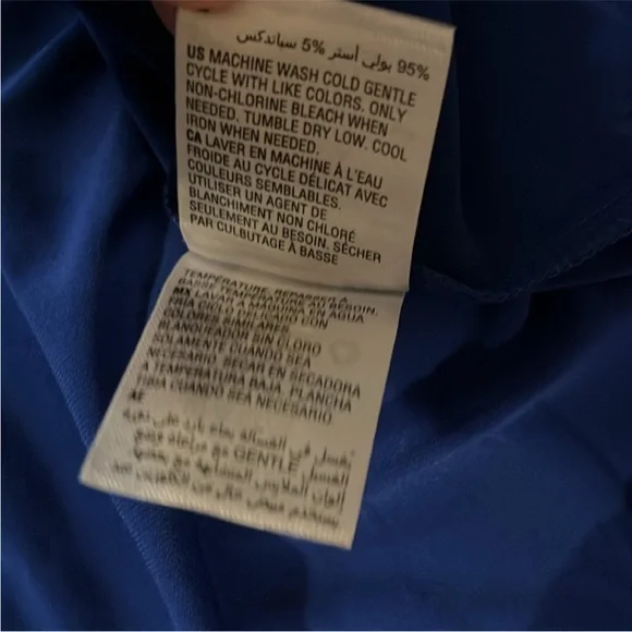 Elegant Blue Charter Club Jersey Dress - Picture 14 of 14